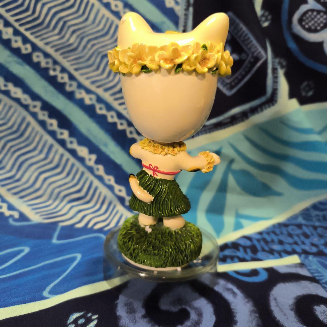 ハワイアン猫型フィギュア女の子 Good LuckHawaii