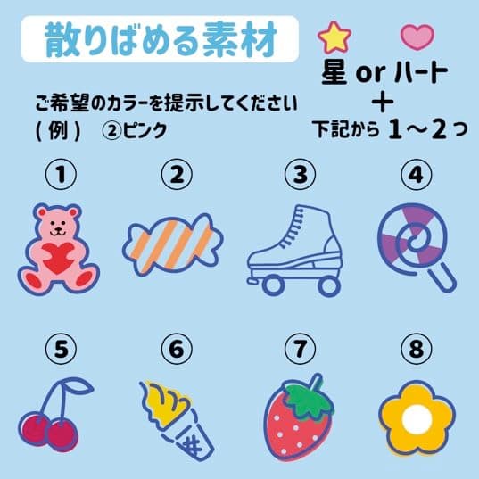 【ポップ】キンブレシート　オーダー　ペンライト