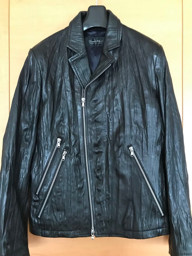 【未使用品】最終値下げ TORNADO MARTシープレザーライダースジャケット