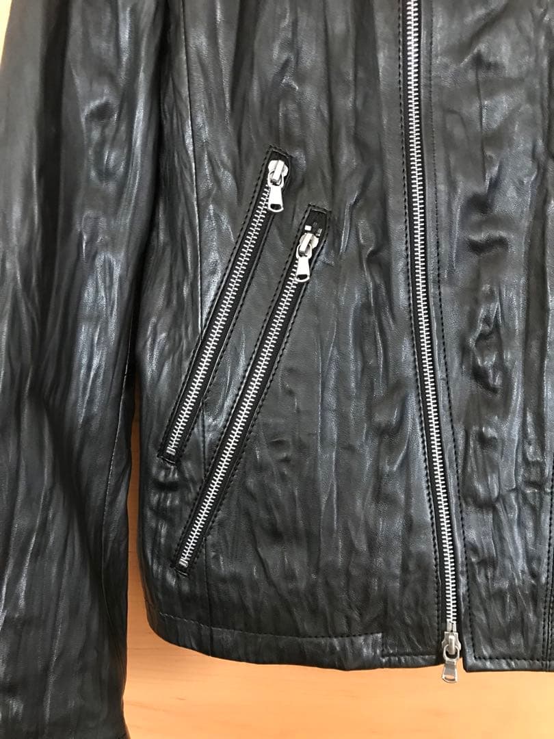 【未使用品】最終値下げ TORNADO MARTシープレザーライダースジャケット