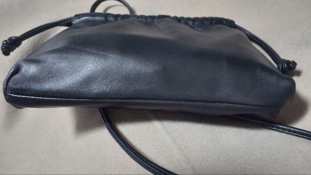 美品Deuxieme Classe CELERI/セルリ BAG 巾着 ブラック