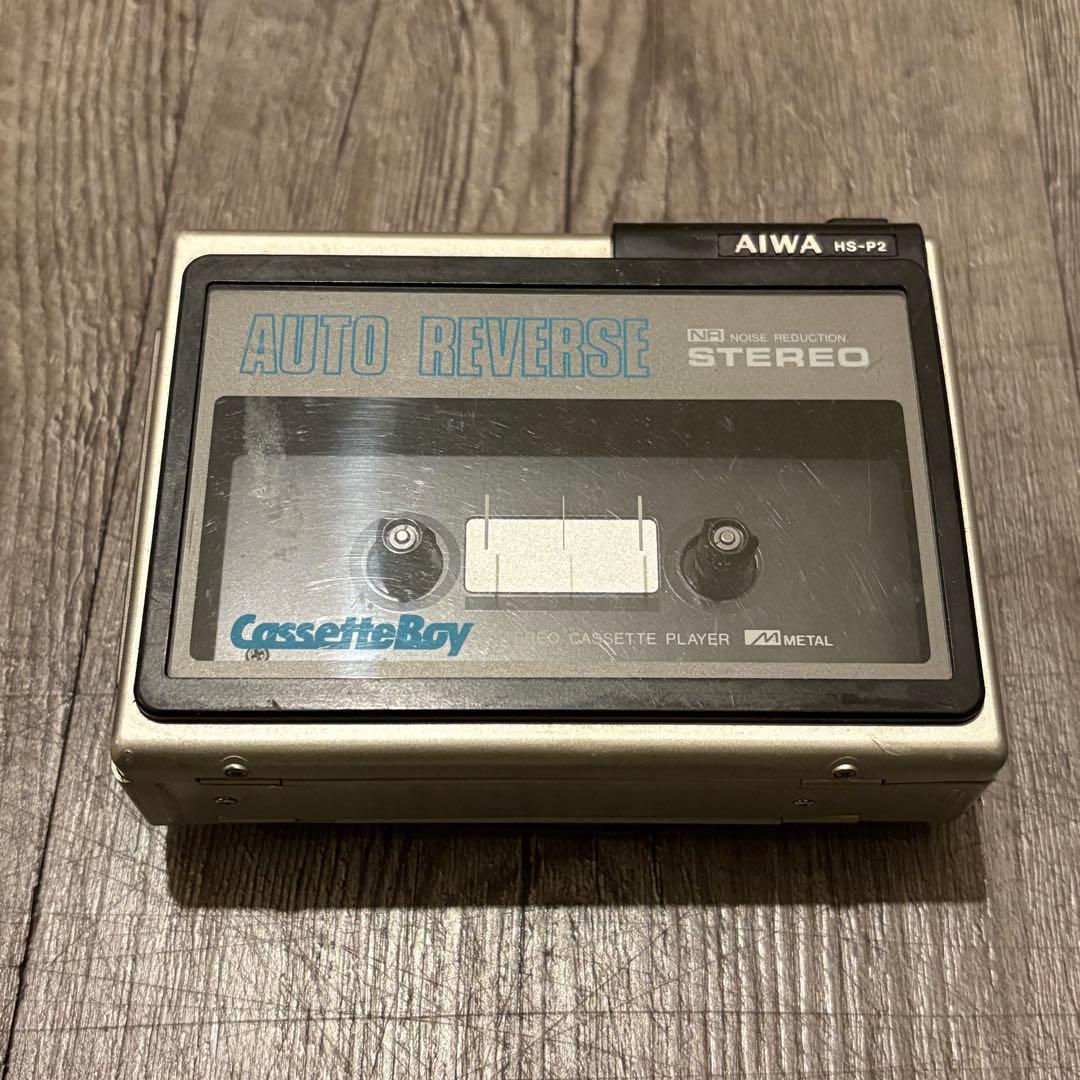ジャンク AIWA CassetteBoy HS-P2 カセットプレーヤー