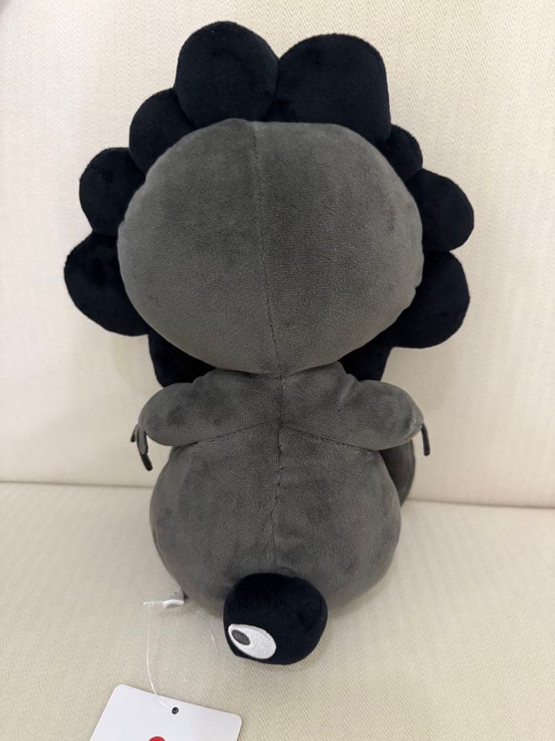 万博　黒 ミャクミャク お手玉風ぬいぐるみ　Mサイズ