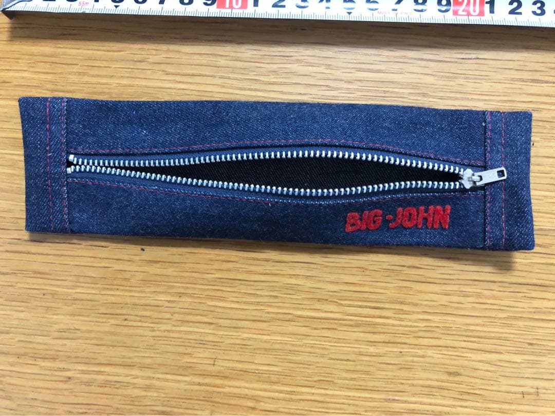 BIG JOHN デニム ペンケース　ビックジョン　レア品　昭和