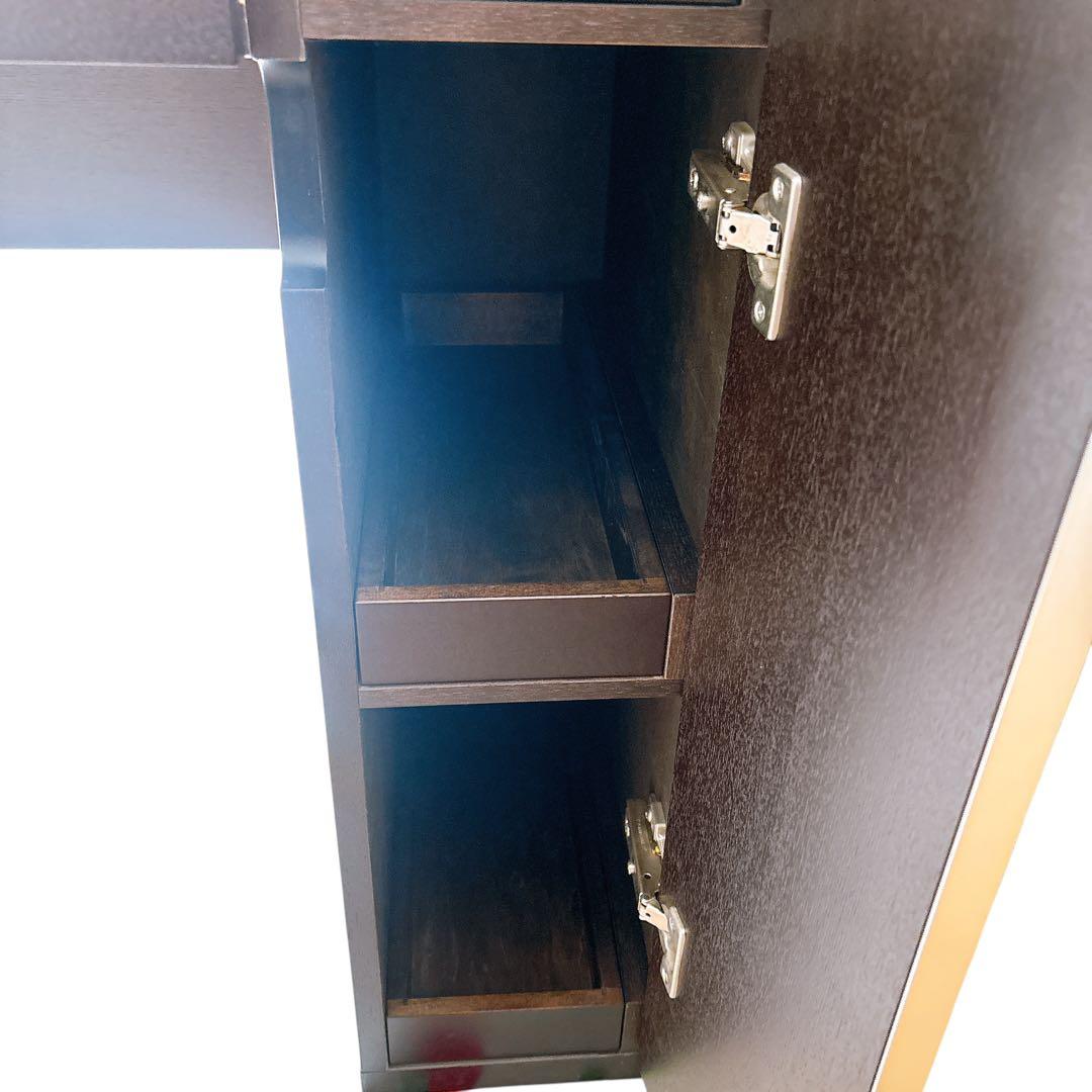 【美品】松永家具 piatto ドレッサー 75cm幅 高級感◎ 鏡台 北欧風