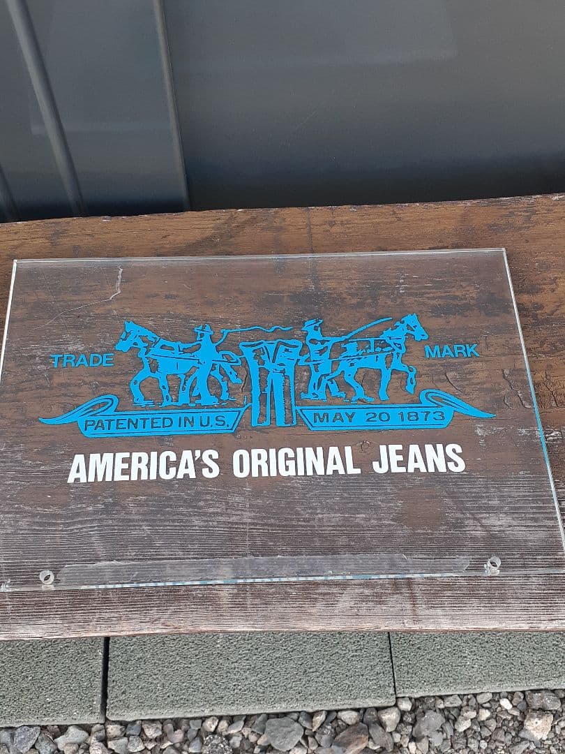 リーバイス　非売品 ディスプレイ サインボード