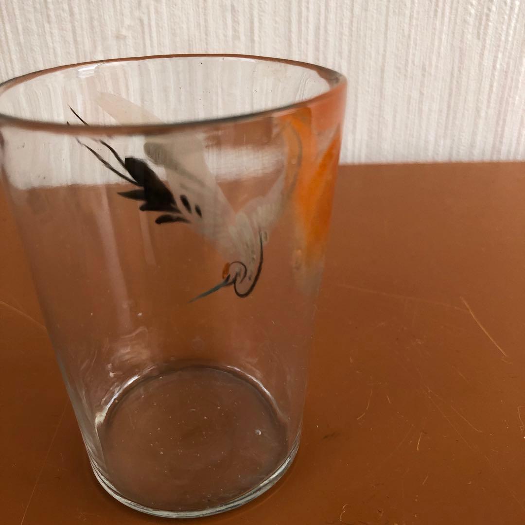 戦前ガラスコップ　アンティーク