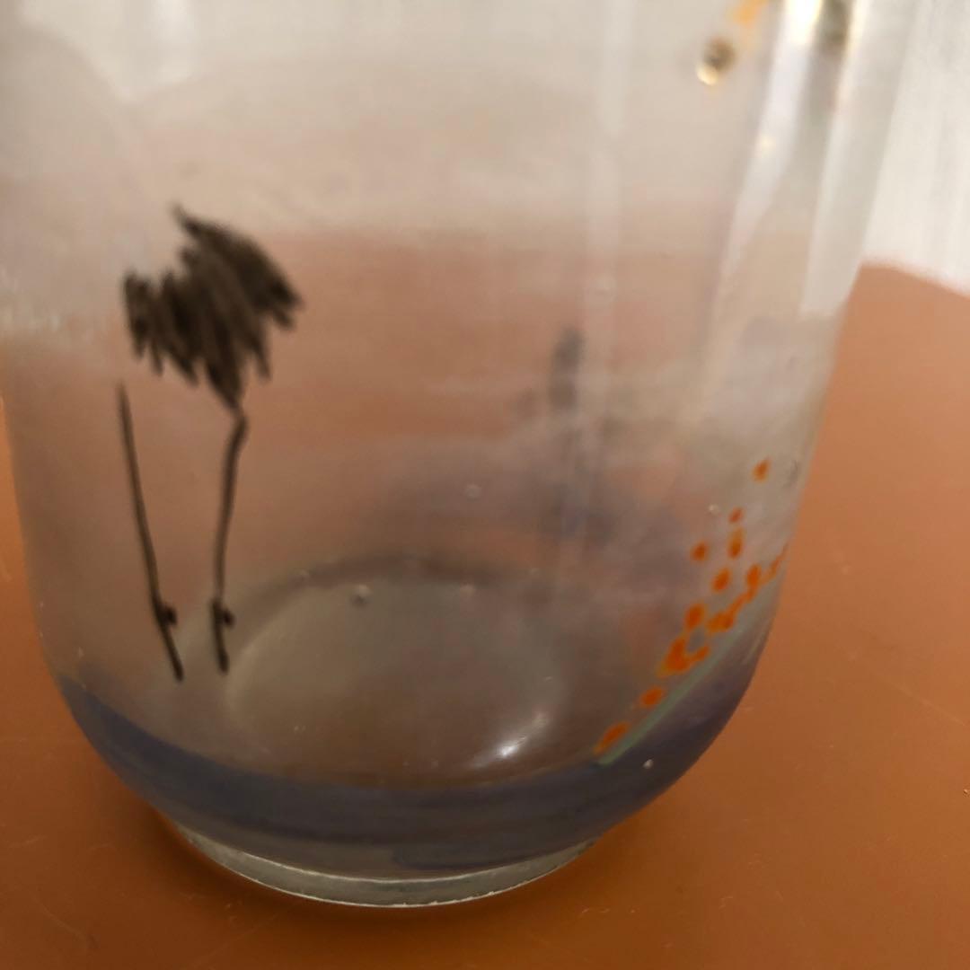 戦前ガラスコップ　アンティーク