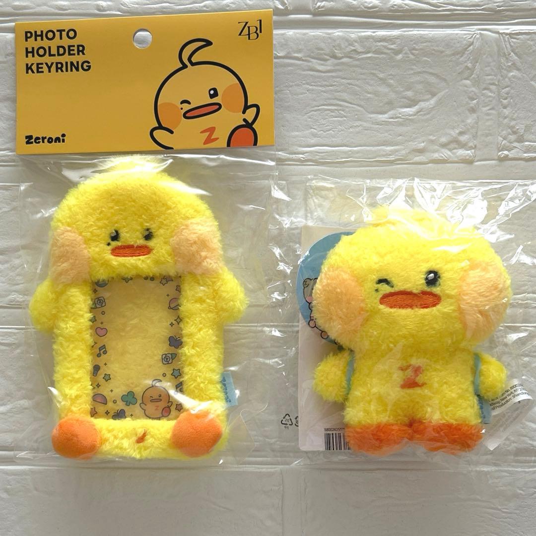 zeroni ぬいぐるみ キーリング　メッセージ　トレカケース　テレ　テニニ