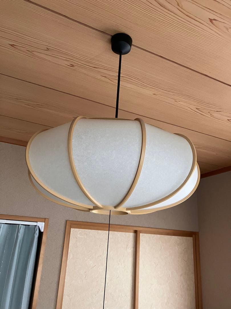 高級和風シーリングライト 木製フレーム　1個　ナショナル　照明器具　和室　蛍光灯