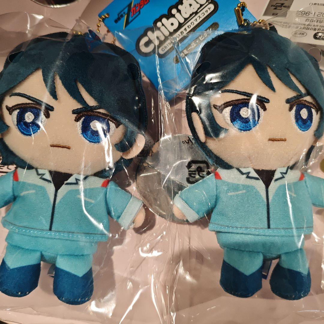 ガンダム　Chibiぬいおすわりマスコット　カミーユ・ビダン 最後の2つ