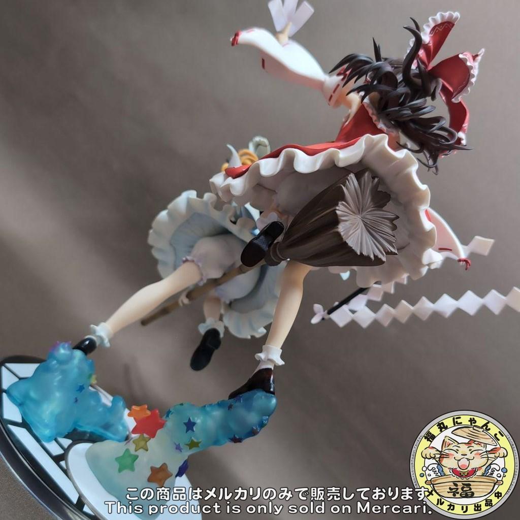 東方project 博麗霊夢 霧雨魔理沙　1/7 フィギュア　アニプレックス