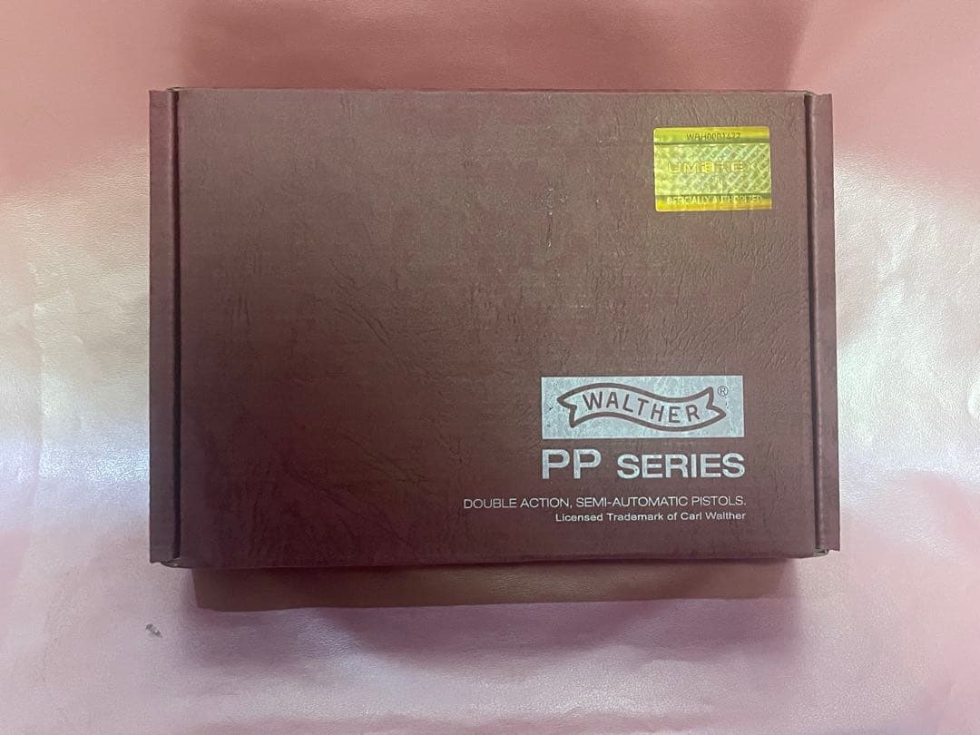 マルゼン ガスブロ　ワルサー PPK/S ブラックモデル 新品未使用未開封