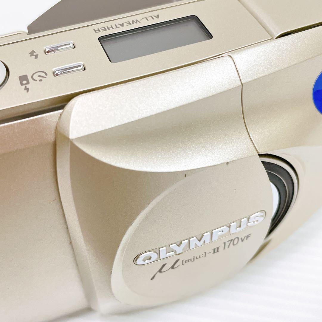 【完動品 美品】OLYMPUS μ【mju:】Ⅱ 170VF