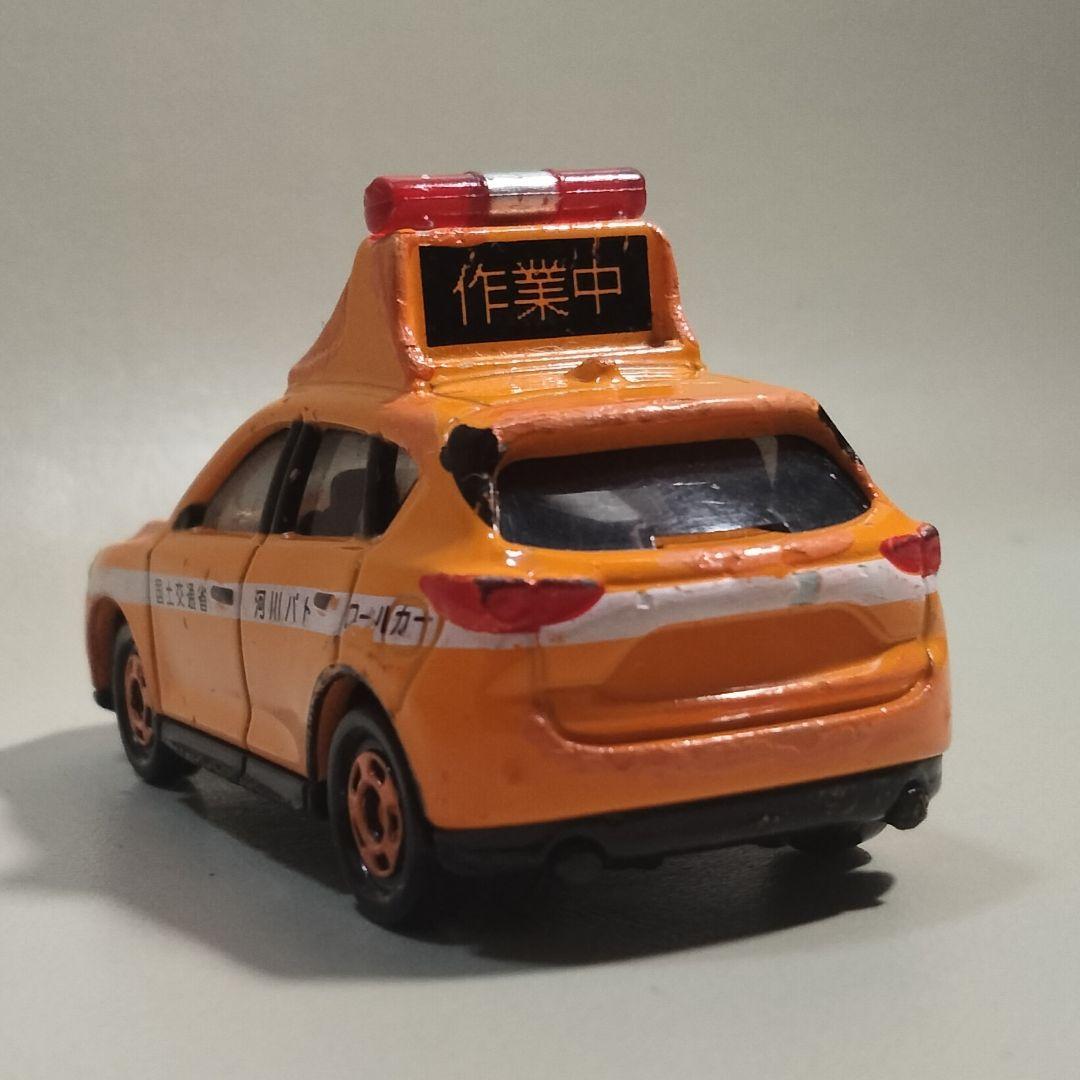 ★商談中★5940 塗装修復トミカ マツダCX-5 国土交通省河川パトロールカー