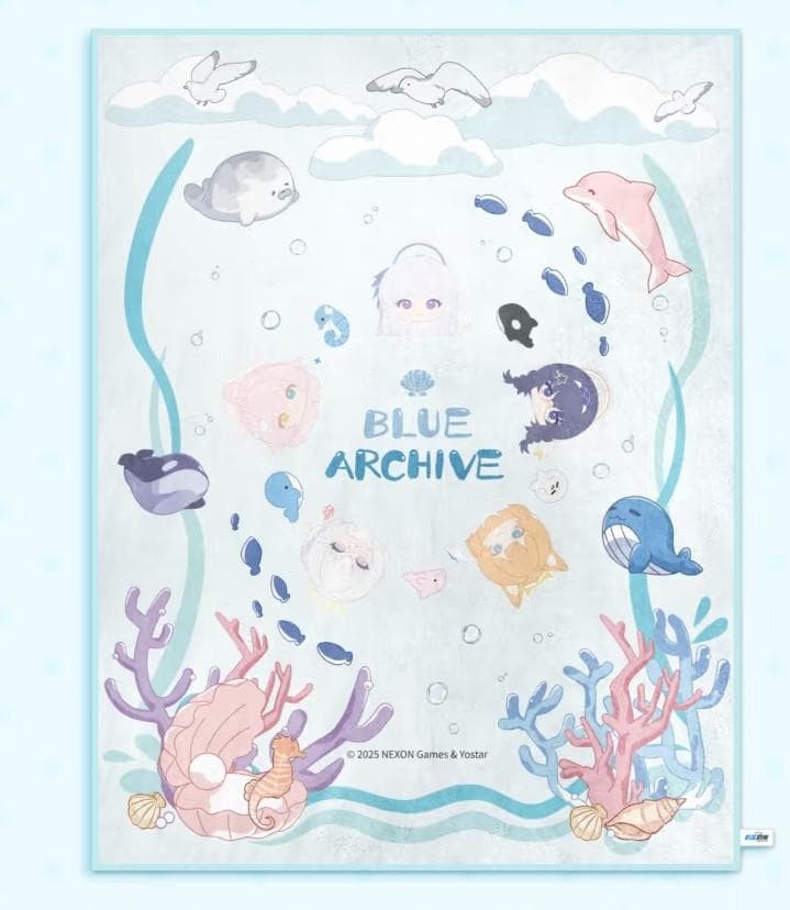 ブルーアーカイブ　ブランケット　深藍回響シリーズ　ポップアップ　KACOKACO