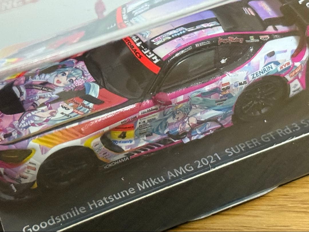 グッドスマイルカンパニー AMG 2021 初音ミク 1/64 ミニカー