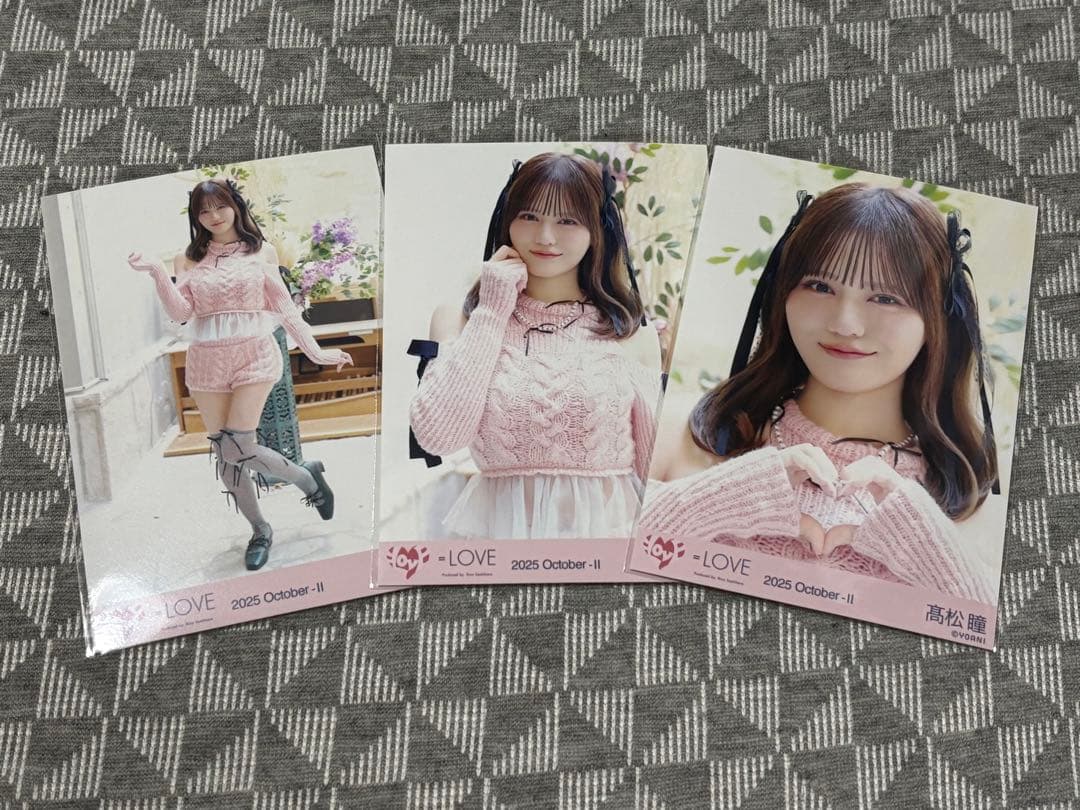 N*O様 ＝LOVE イコラブ 生写真 ラブソングに襲われるMV衣装 フルコンプ