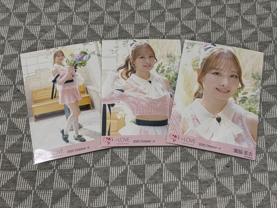 N*O様 ＝LOVE イコラブ 生写真 ラブソングに襲われるMV衣装 フルコンプ