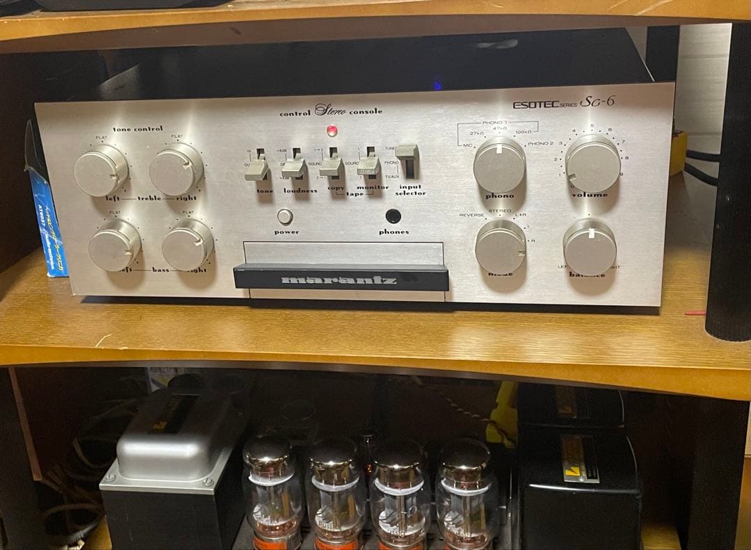 整備品　MARANTZ マランツ　SC-6 コントロールアンプ