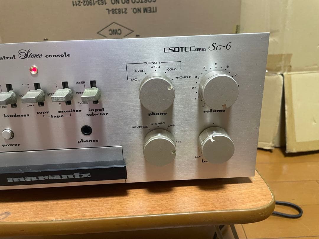 整備品　MARANTZ マランツ　SC-6 コントロールアンプ