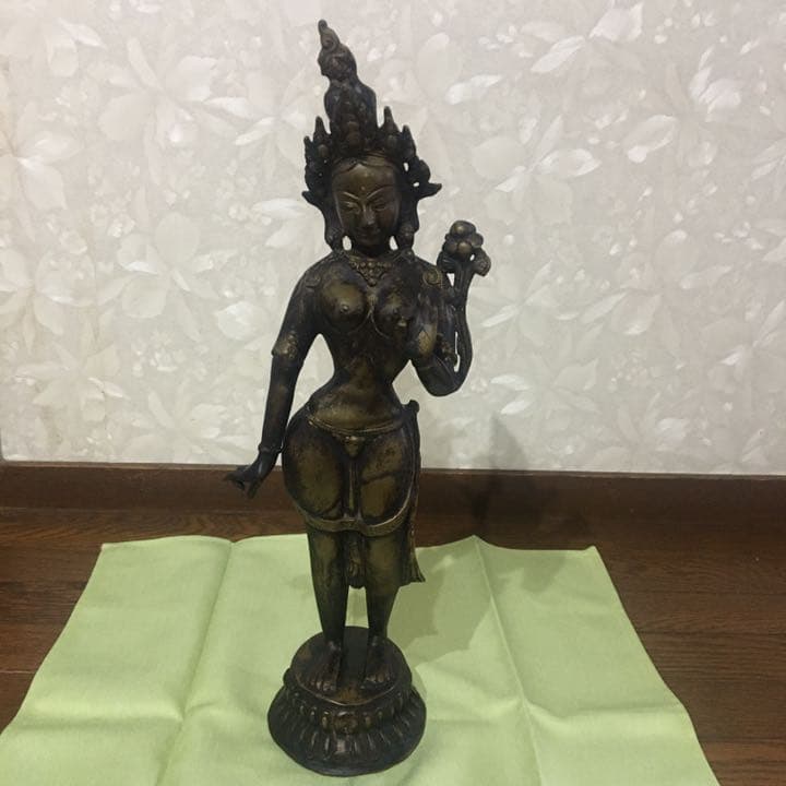 インド　神様　真鍮　仏像　2.5キロ