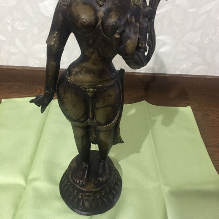 インド　神様　真鍮　仏像　2.5キロ