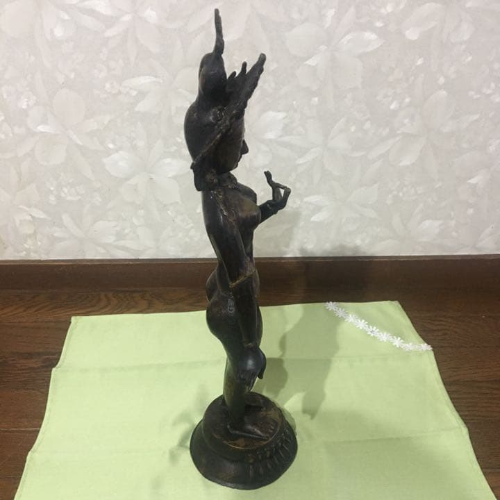 インド　神様　真鍮　仏像　2.5キロ