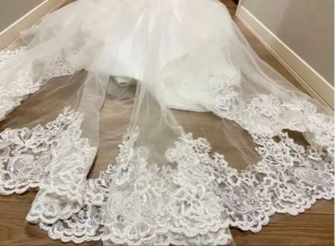 ☆おっかー　お値下げ☆ ウェディングドレス マーメイド 白 花嫁 前撮り