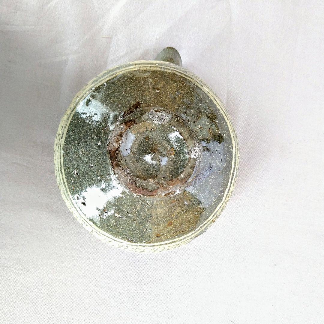 古松淳志　粉引片口　陶芸　象形文字　値下げしました！