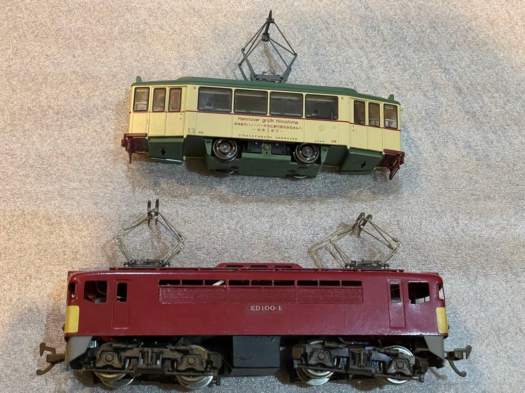 HOゲージ 鉄道模型 車両6両　ジャンク品