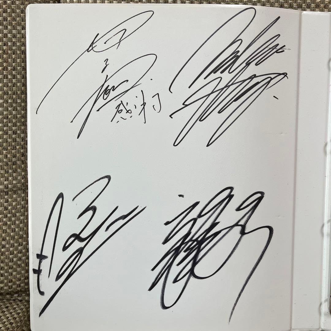 【激レア】書の道俳優直筆サイン入り☆トレカ専用バインダー＋パンフなどセット