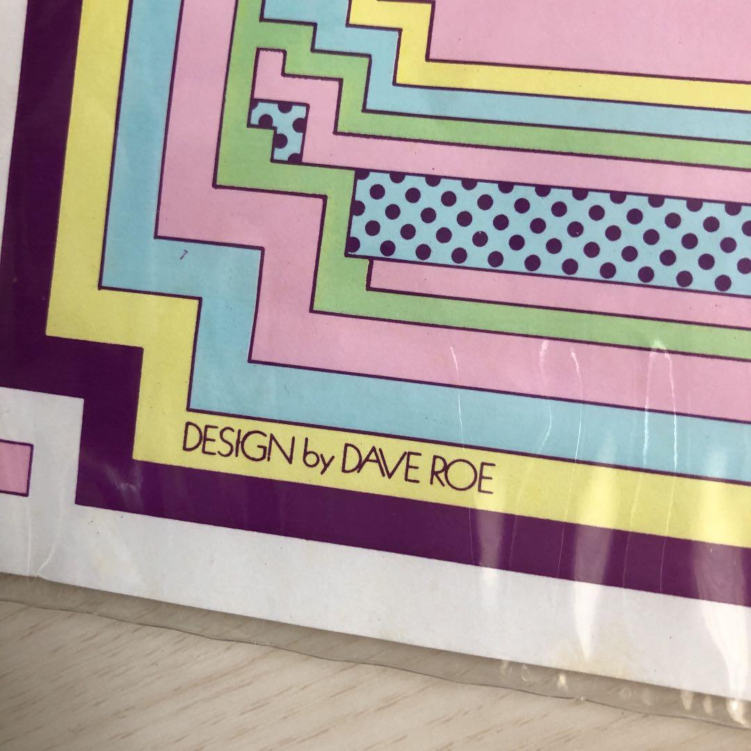 ワイト島 フェスティバル ポスター Dave Roe Vintage