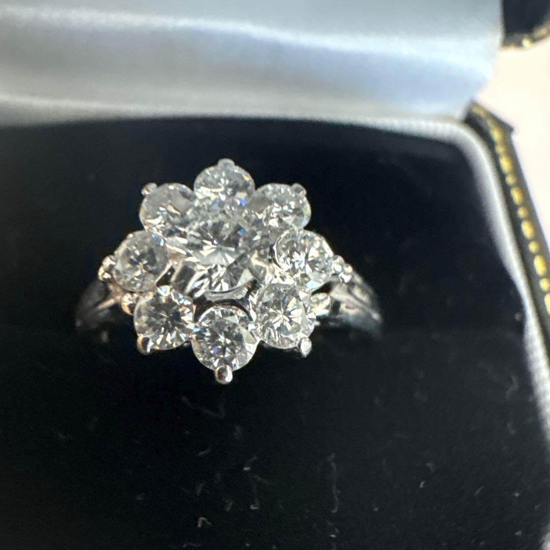 天然ダイヤリング 1.０２ct(計) １５号