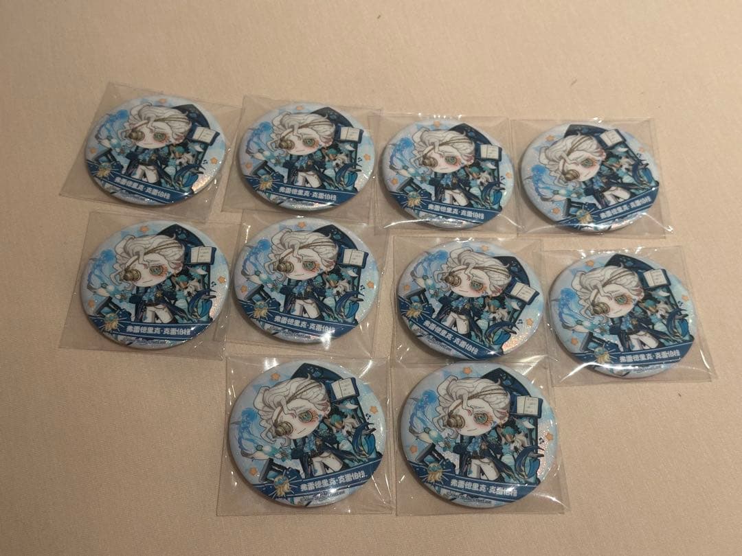 第五人格 IdentityV 6周年 作曲家 中国限定 カフェ Q版 缶バッジ