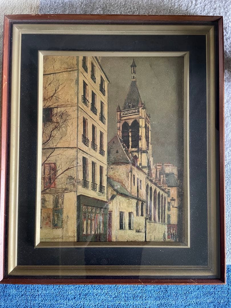 モーリス•ユトリロ　複製画