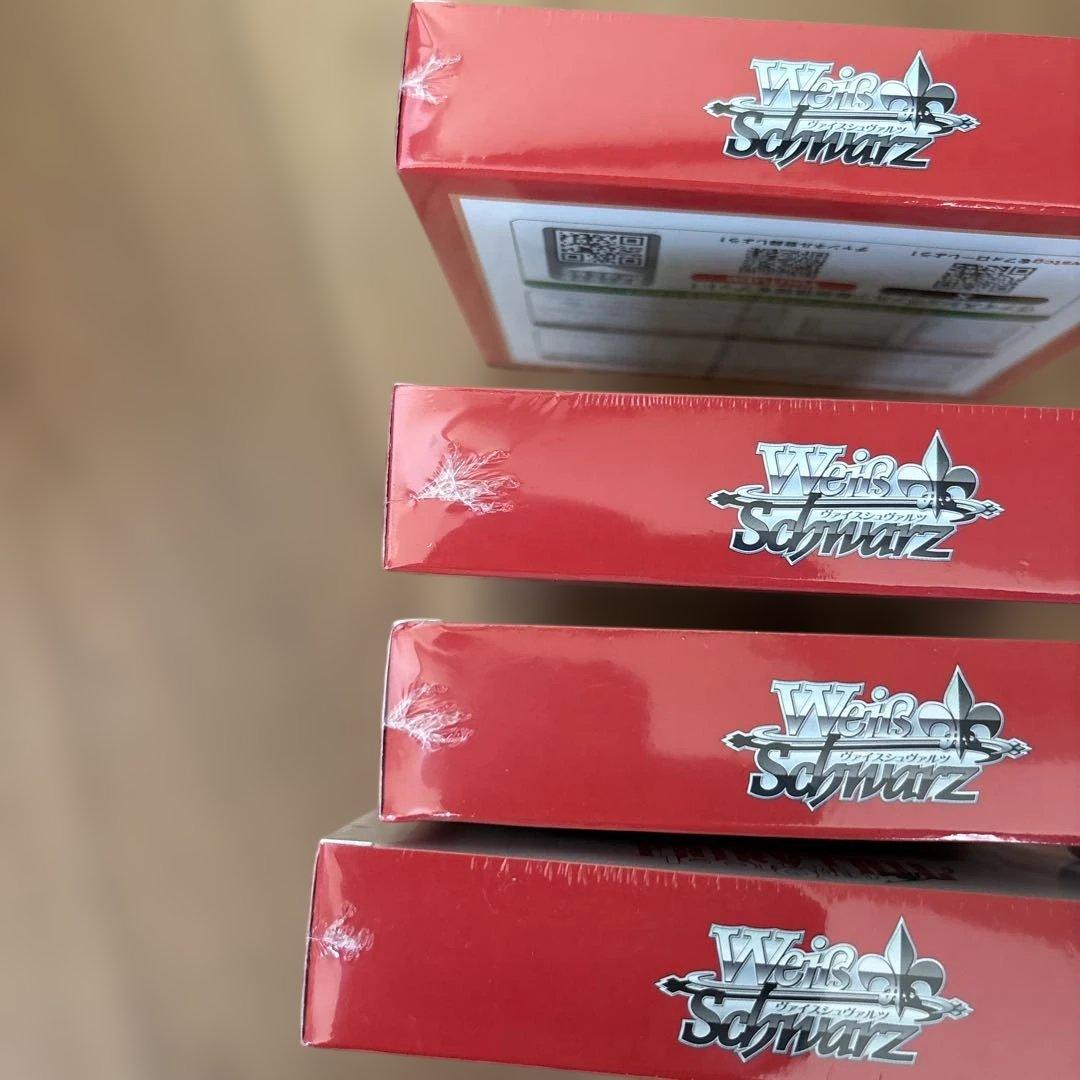 z　ヴァイスシュヴァルツ フェアリーテイル 100年　新品未開封4箱