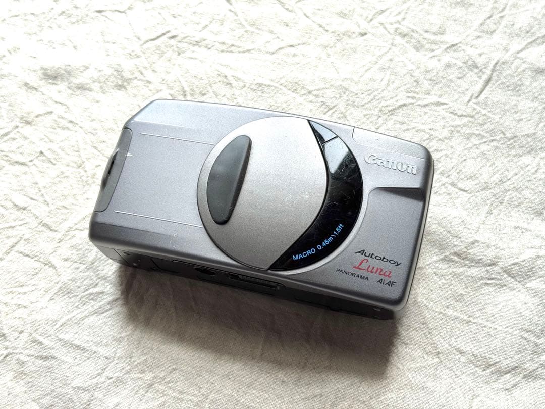 ⌘完動品！ 電池付き、作例あり！ Canon Autoboy Luna⌘