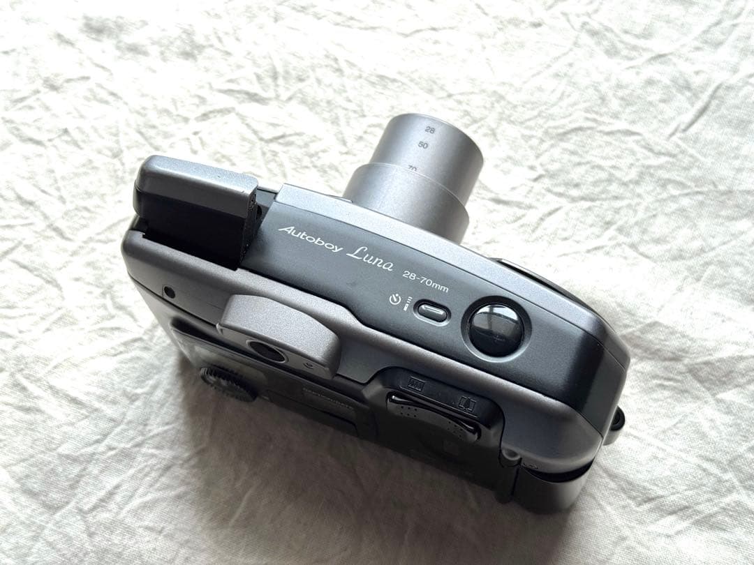 ⌘完動品！ 電池付き、作例あり！ Canon Autoboy Luna⌘