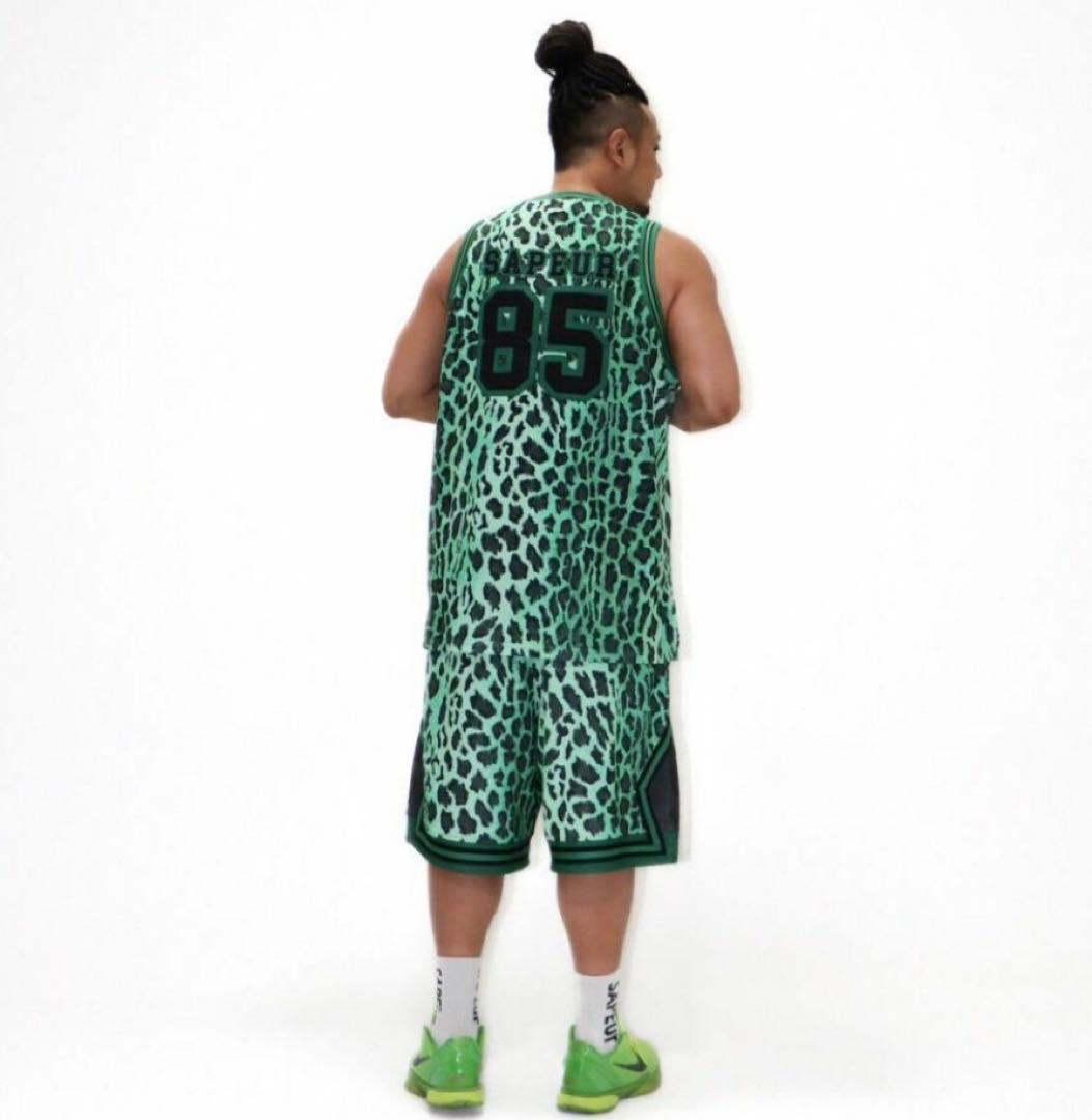 新品 SAPEur BASKET TANK TOP レオパード タンクトップ