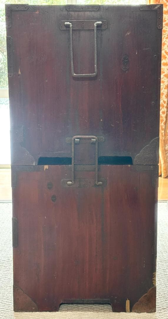 アンティーク家具 昭和レトロ 重ね箪笥 和たんす 収納箪笥