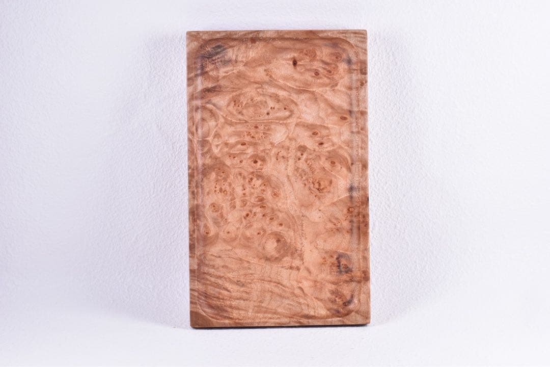 No.315メープル瘤のトレー・箔 - ウォルナット（No.234）