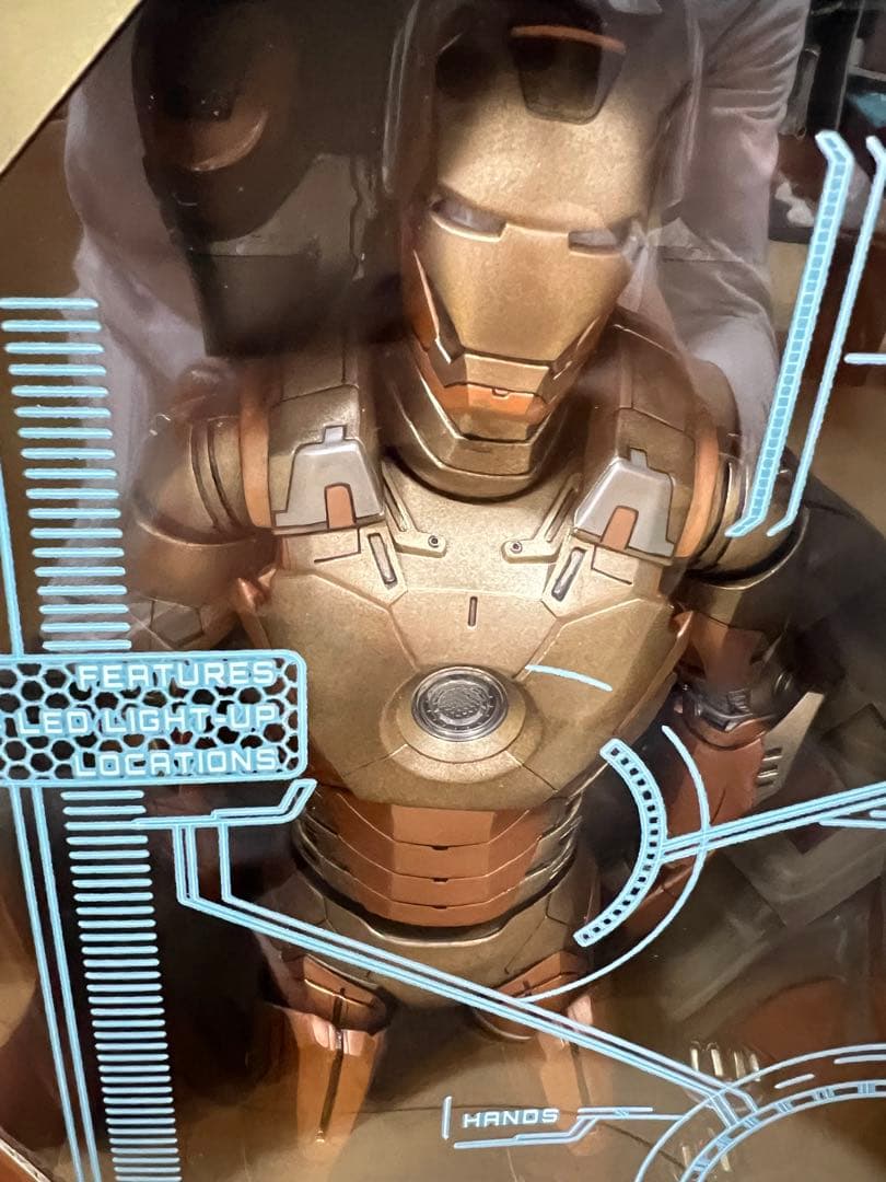 【未開封】NECA ネカ 1/4 アイアンマン マーク21 ミダスアーマー