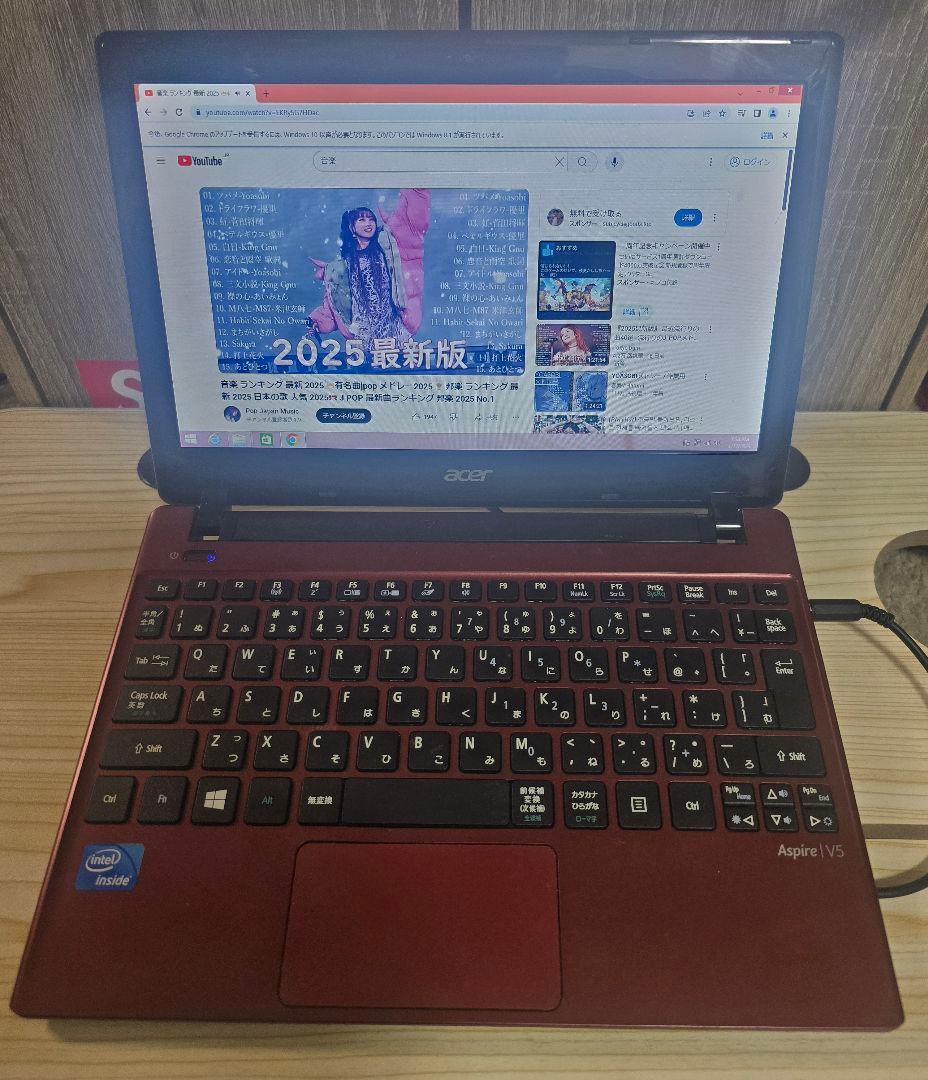 Acer Aspire V5シリーズのノートパソコン