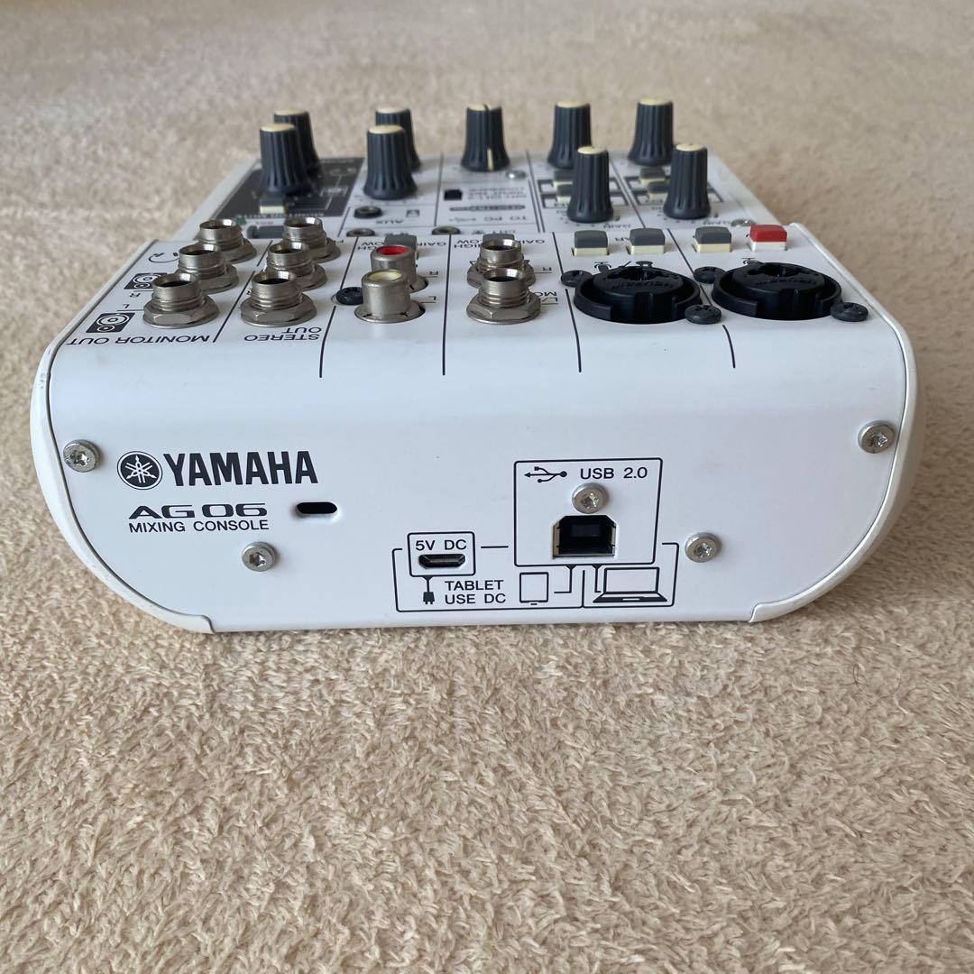 犬*様 YAMAHA AG06 オーディオインターフェイス 変換プラグ付