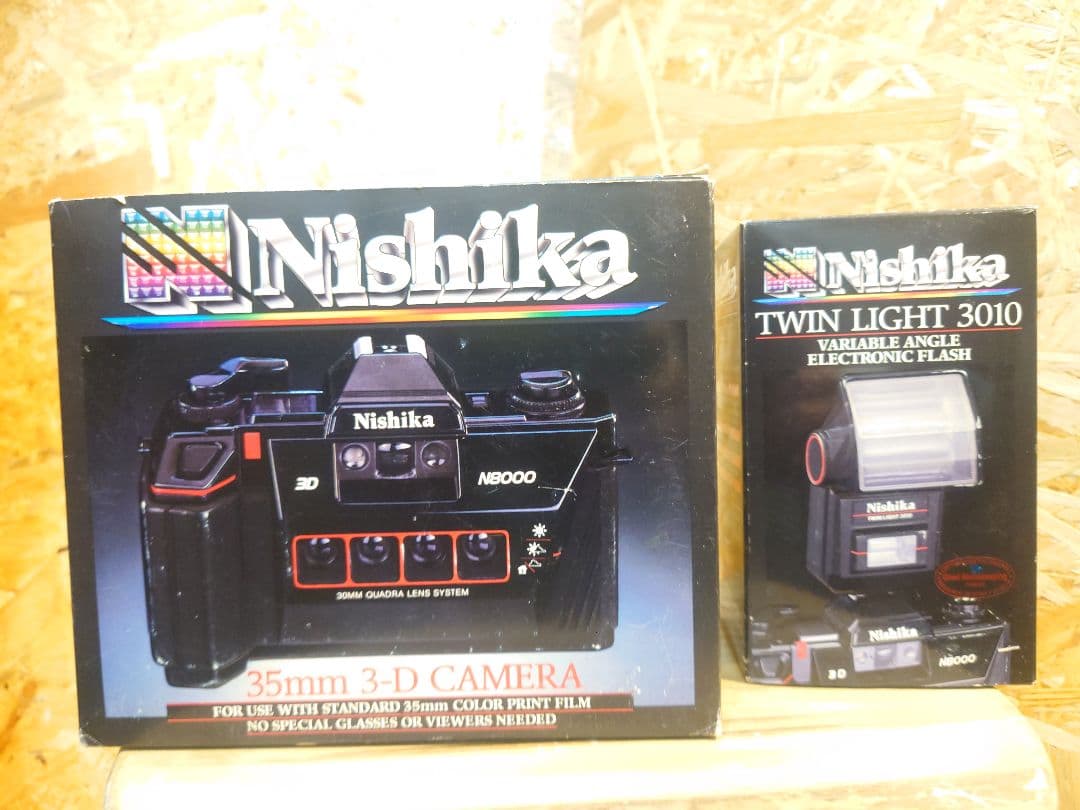 新品未使用 Nishikaニシカ N8000 3Dカメラ 3点セット
