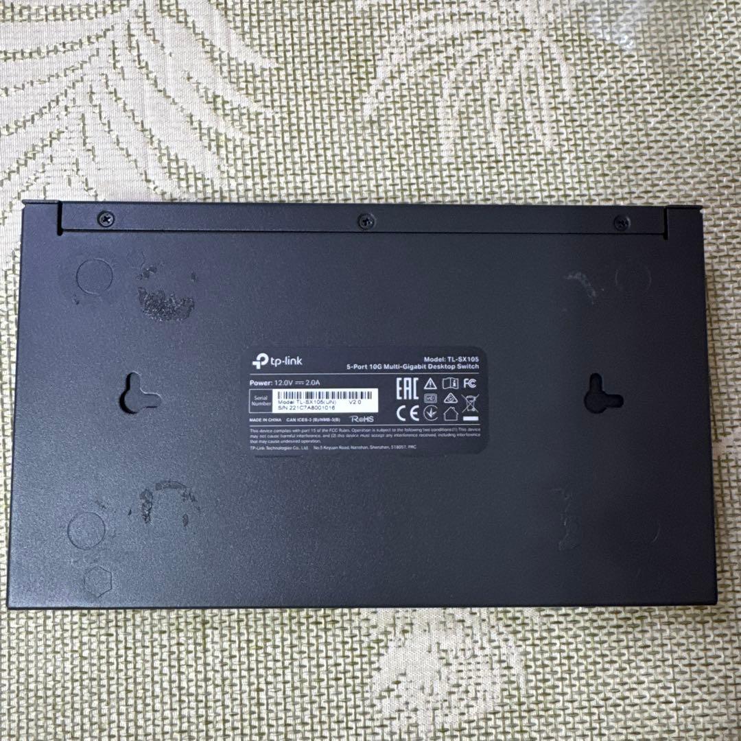 ルーター・ネットワーク機器 TP-Link5-Port 10G Multi-Gigabit TL-SX105