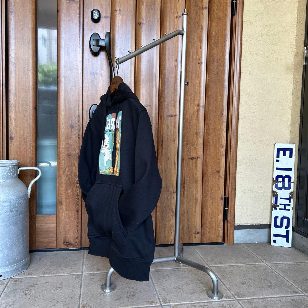 インダストリアル 3本脚 スラントハンガー パイプメタルラック シャビー 無骨