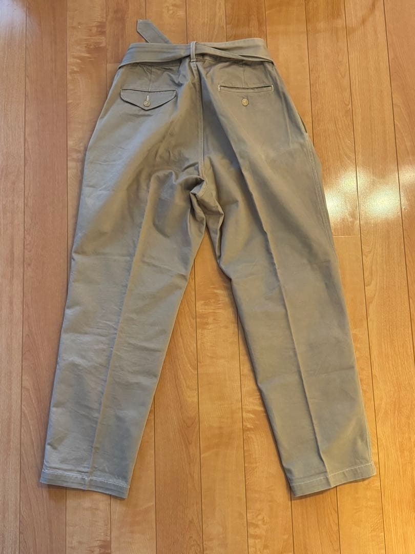 COMOLI Belted Chino Pants サイズ2
