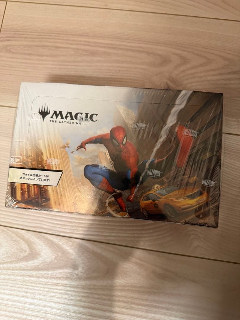MTG　スパイダーマン　プレイブースターBOX　シュリンク付き